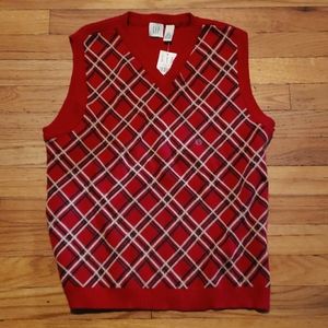 Y2k plaid vest